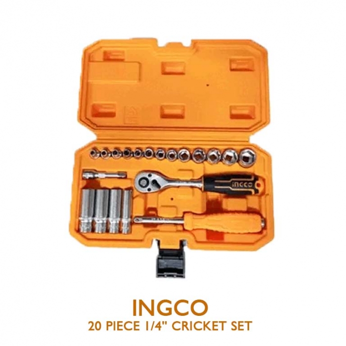 20 Piece 1/4'' socket Set  