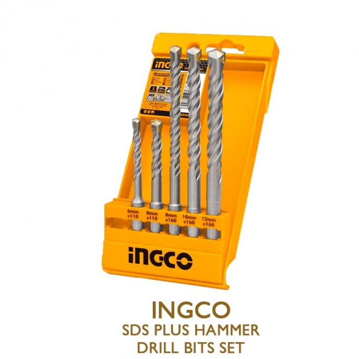  SDS Plus Hammer Drill Bits Set 