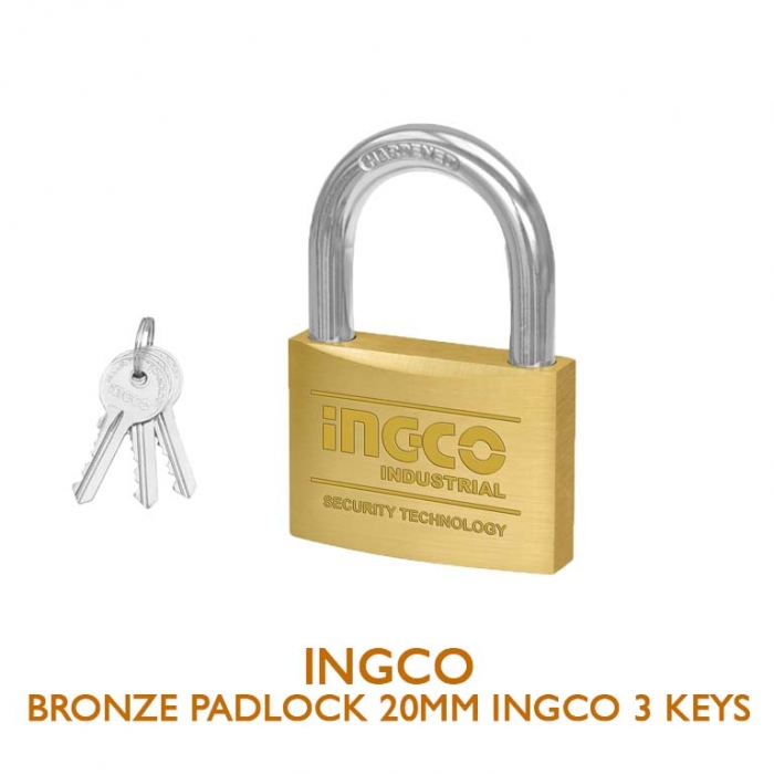 Heavy Duty Brass Padlock 20MM 