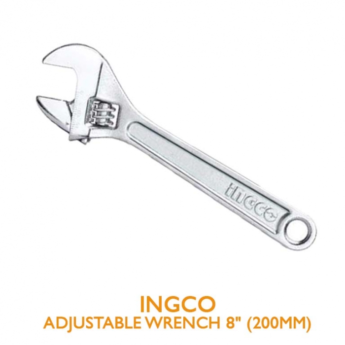 ADJUSTABLE WRENCH 8 inch 