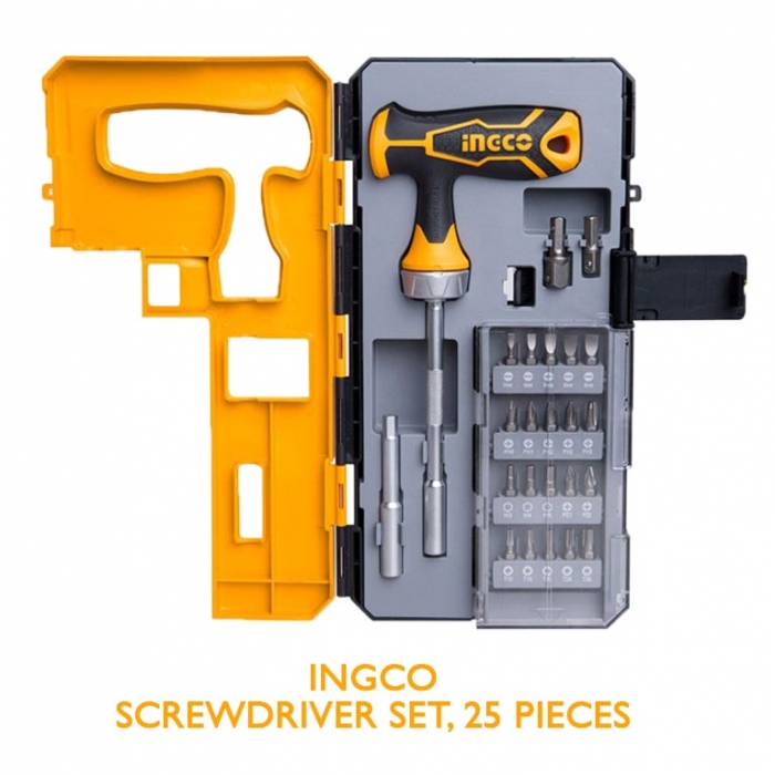 Screwdriver Set, 25 Pieces 