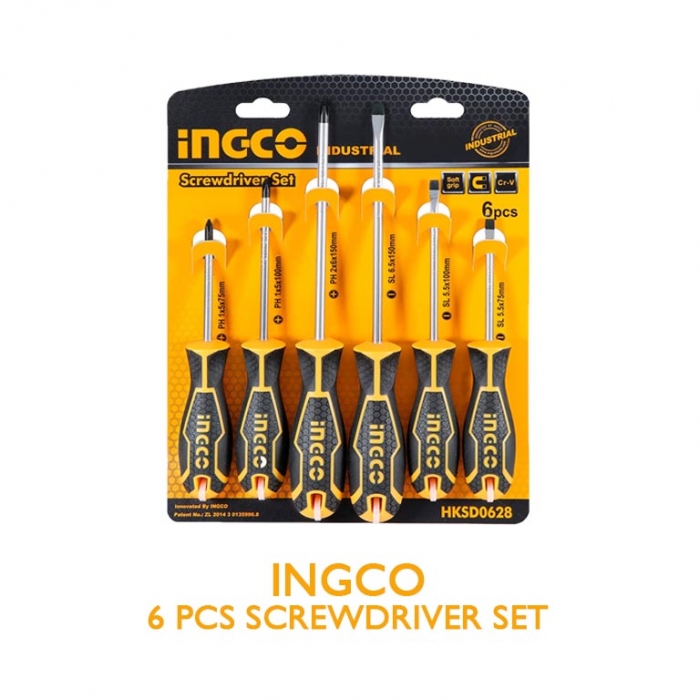 6 Pcs Screwdriver Set 